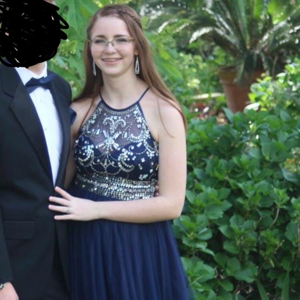 Navy Prom Dress